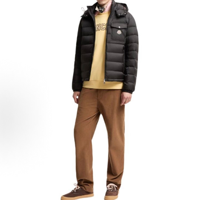 moncler verith lightweight hooded down puffer jacket
